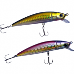 kit 2 isca artificial de pesca 3D - 11 cm