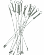 Kit 10 Encastoador Pesca Aço Rígido Inox 28x07