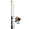 Kit Pesca 1 Vara X-Power 2 pts+1 Molinete X-Power 2000 3 Rol + Cabo Aço +Vários acessórios