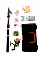 Kit Pesca Vara Youke e Molinete X-Power 1000 e Acessórios