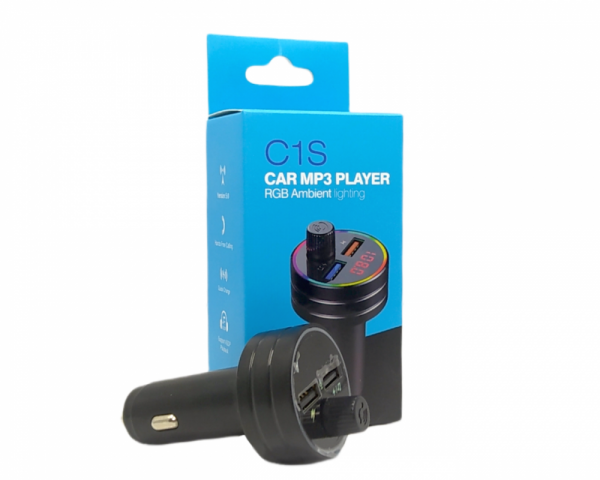 Carregador veicular C1s-MP3 RGB-