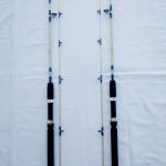 2 VARAS DE PESCA Solar 2 Parts 1,50m + 2 Linhas 100m - N°15