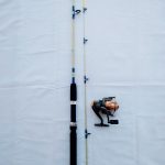 KIT PESCA - N°7 - 1 Vara de Pesca  Molinete 2 Parts 1,50m + 1 Molinete X-Power 3 Rol 1000  + 1 Linha 100m