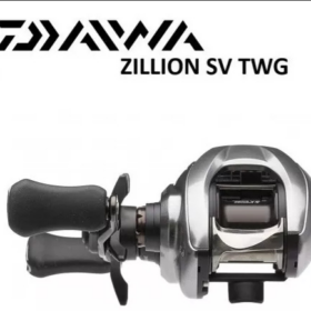 Carretilha Daiwa Zillion Sv Tw 1000xh 8.5:1 - Made In Japan Cor Prateado Lado Da Manivela Direito